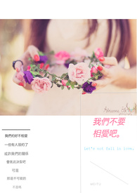 我们不要相爱吧全文阅读